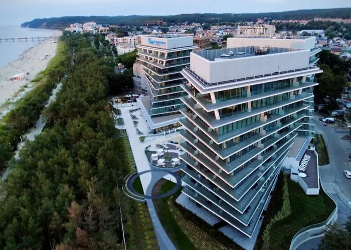 Lägenhet Axel Wave Seaview &spa Miedzyzdroje